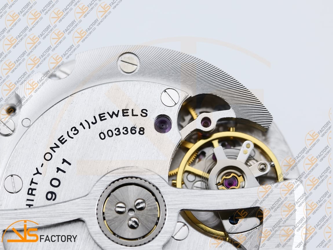 VS Factory Panerai PAM1056 Luminor GMT Green Dial Steel Case P9011 Movement - 图片 22
