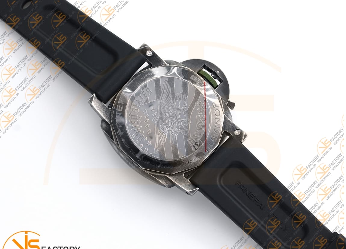 VS Factory Panerai PAM1412 Luminor Marina Navy SEALs 44mm Steel Case P.9010 Movement - 图片 12