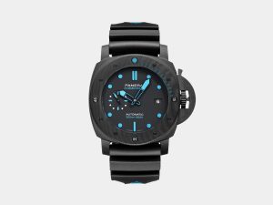 VS Factory Panerai PAM1616 Submersible Carbotech Black Dial Carbon Case P9010 Movement