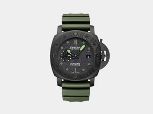 VS Factory Panerai PAM961 Submersible CarboTech Black Dial Carbon Case P9010 Movement