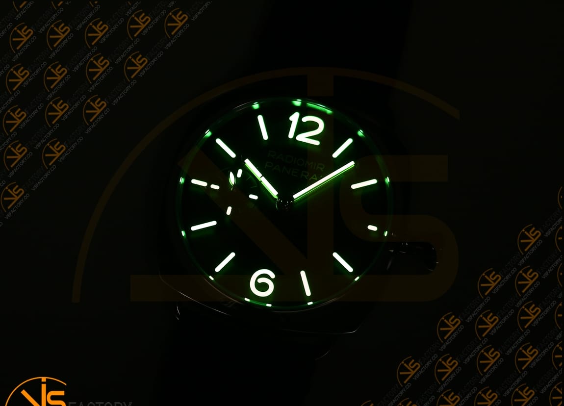 VS Factory Panerai Radiomir PAM1386 Green Dial Stainless Steel P.900 Movemen - 图片 14
