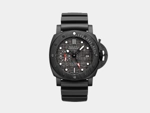 VS Factory Panerai Submersible Luna Rossa GMT PAM1039VRU 47mm Black Dial Carbon P9011 Movement