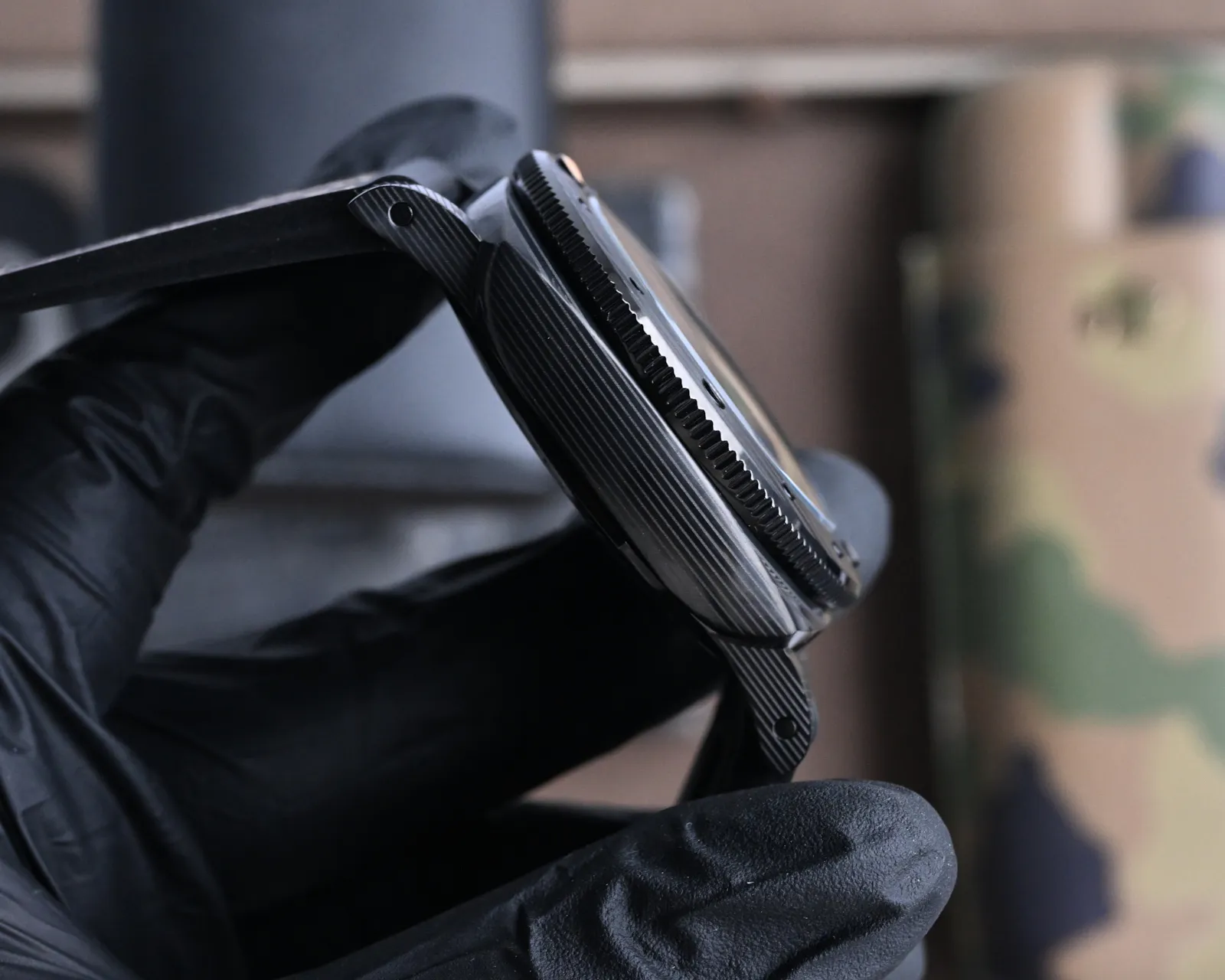VS Factory Panerai Submersible Navy Seals Edition Black Ceramic Case with Camouflage Rubber Strap Automatic Men’s Diver Watch - 图片 5