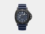 VS Factory Panerai Submersible PAM1232  QuarantaQuattro 44mm Black Dial Fiber Case P900 Movement