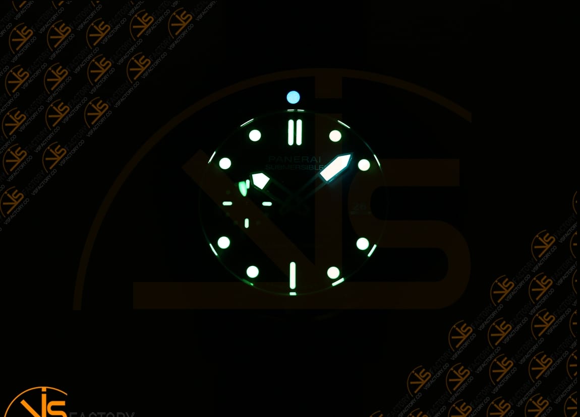VS Factory Panerai Submersible PAM1466 Blue Dial Blue Nylon Rubber P900 Movement - 图片 14