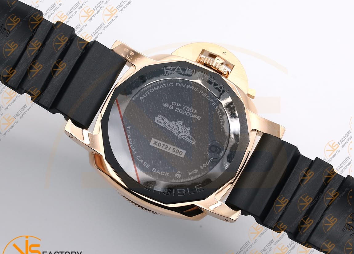 VS Factory Panerai Submersible PAM2164 42mm Black Dial Black Rubber P900 Movement - 图片 12