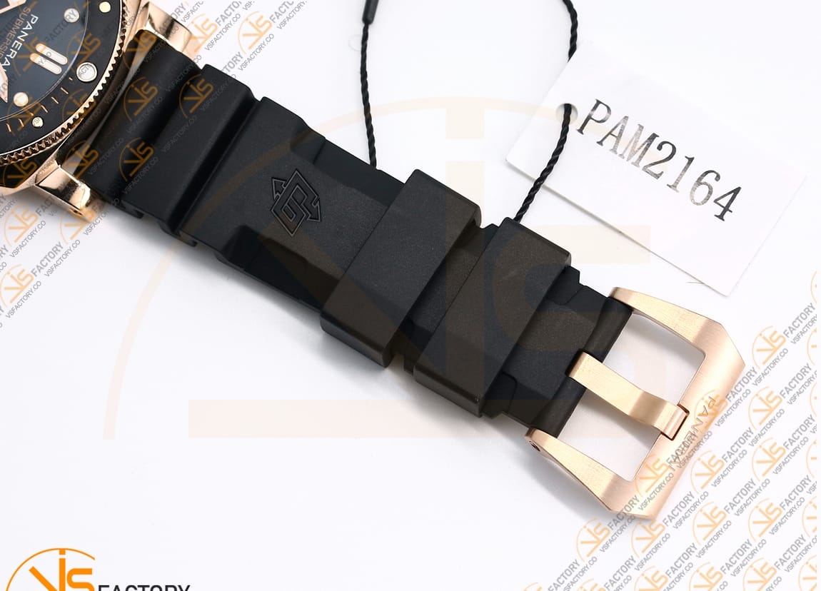 VS Factory Panerai Submersible PAM2164 42mm Black Dial Black Rubber P900 Movement - 图片 13