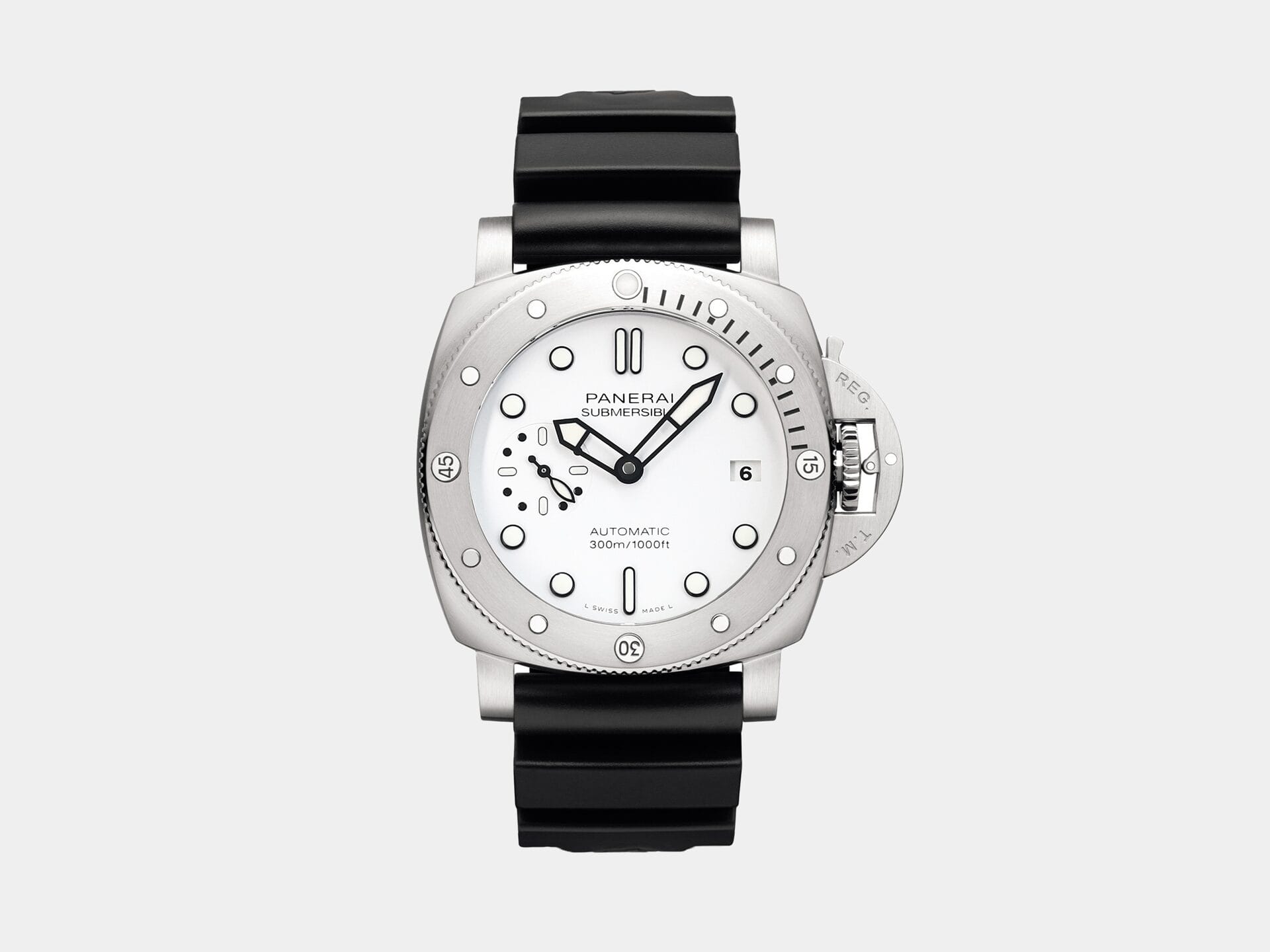 VS Factory Panerai Submersible PAM2223 White Dial Steel P.900 Movement