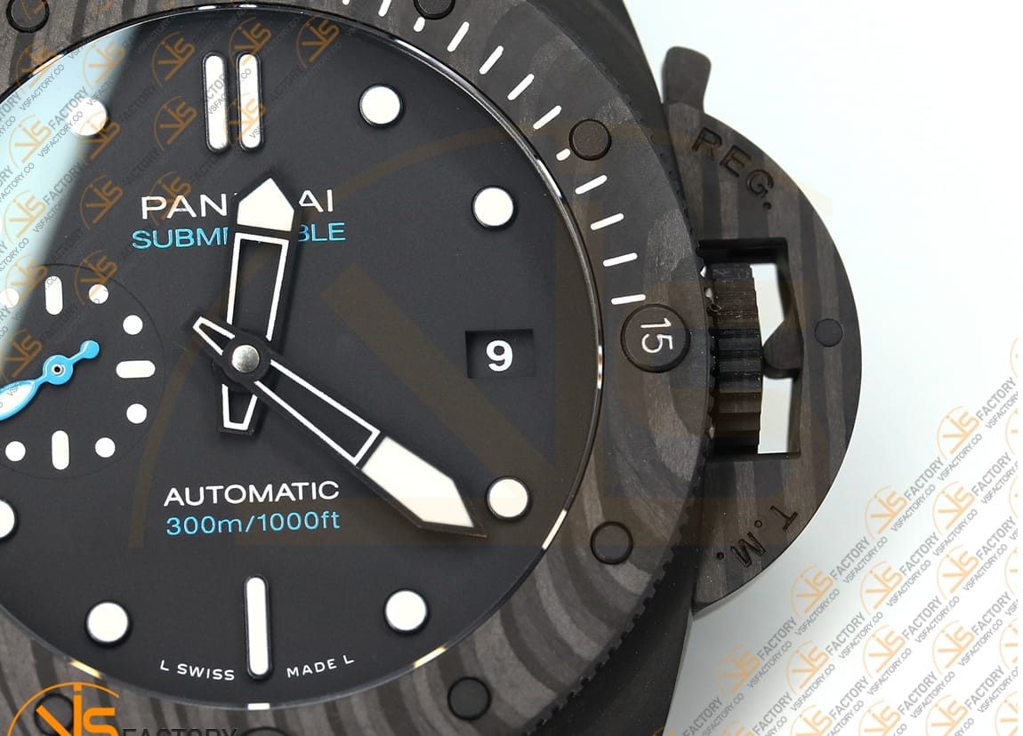 VS Factory Panerai Submersible PAM2231 42mm Black Dial Carbotech P900 Movement - 图片 6