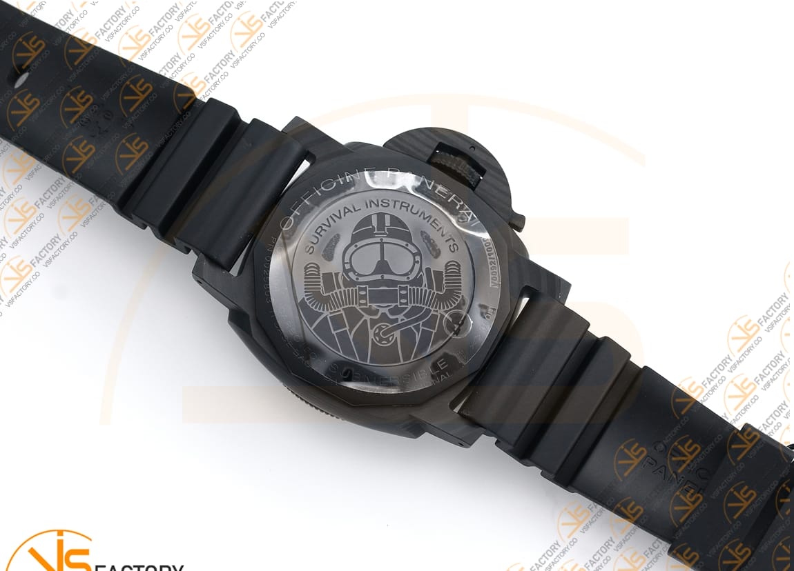 VS Factory Panerai Submersible PAM979 Black Dial Carbotech P.9000 Movement - 图片 13