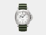 VS Factory Panerai Submersible QuarantaQuattro PAM1226 White Dial Steel Rubber Strap P.9010 Movement