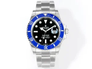 VS Factory Rolex 41mm Submariner Men’s Luxury Watch – Black Dial with Blue Ceramic Bezel