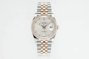 VS Factory Rolex Datejust 36mm Two-Tone Stainless Steel and Rose Gold Jubilee Bracelet Watch