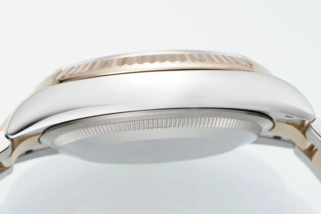 VS Factory Rolex Datejust 36mm Two-Tone Stainless Steel and Rose Gold Oyster Bracelet Watch - 图片 6