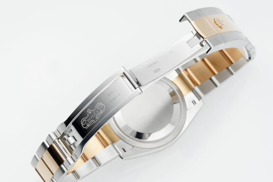 VS Factory Rolex Datejust 36mm Two-Tone Stainless Steel and Rose Gold Oyster Bracelet Watch - 图片 7