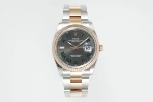 VS Factory Rolex Datejust 36mm Two-Tone Stainless Steel and Rose Gold Watch