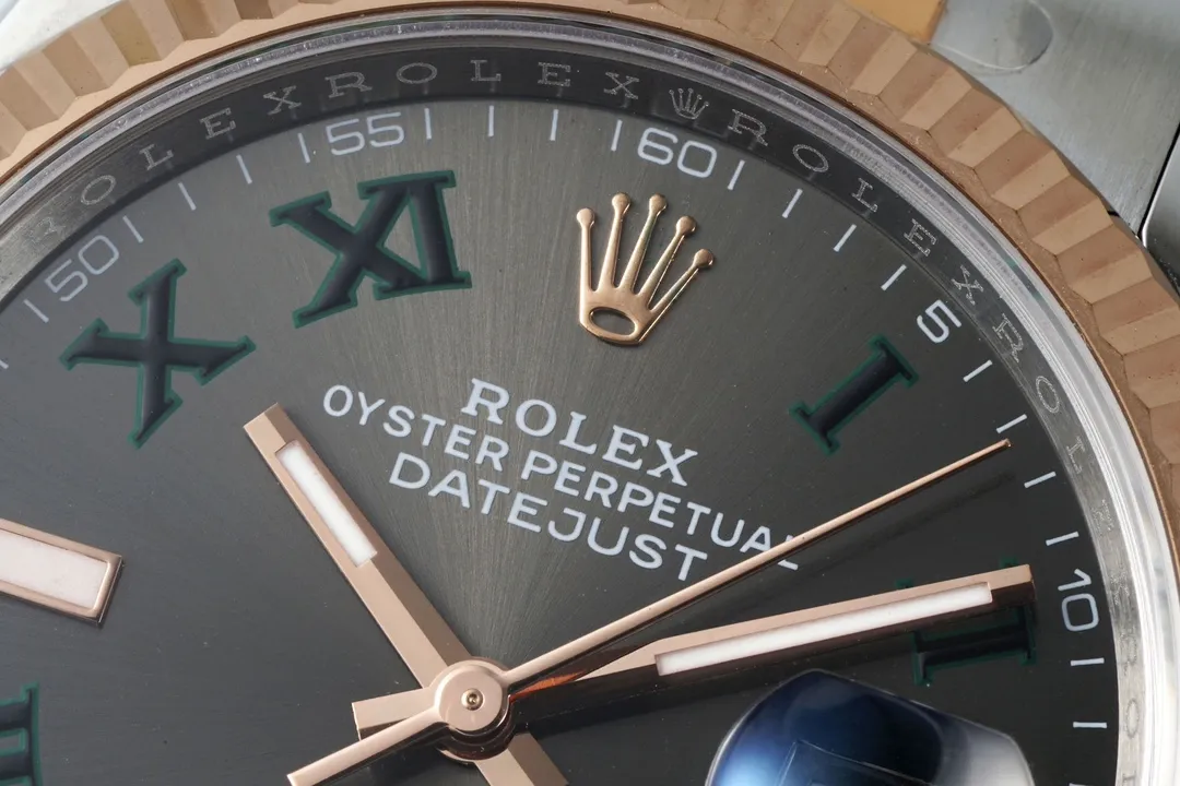 VS Factory Rolex Datejust 36mm Two-Tone Stainless Steel and Rose Gold Watch - 图片 4