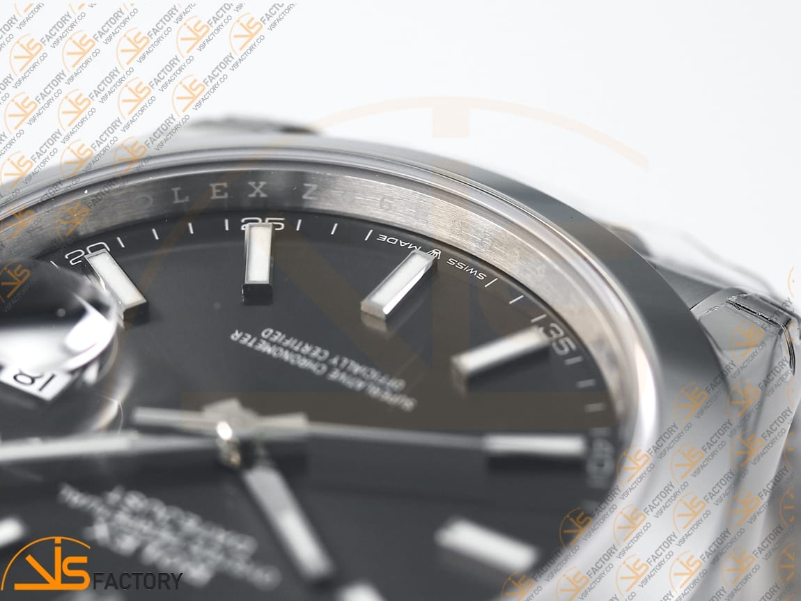 VS Factory Rolex DateJust 41 126330 Gray Dial 904L Steel VS3235 Movement - 图片 7