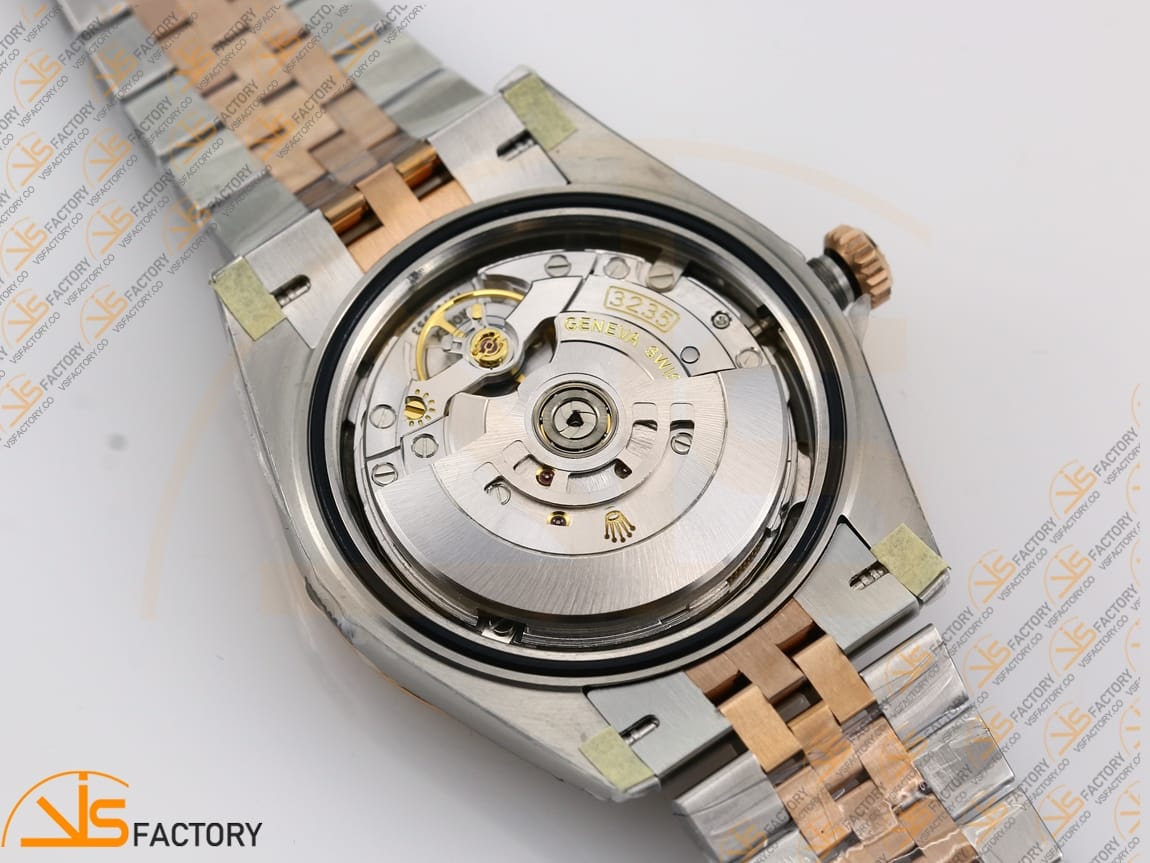 VS Factory Rolex DateJust 41 126331 Brown Dial SS RG VS3235 Movement - 图片 13