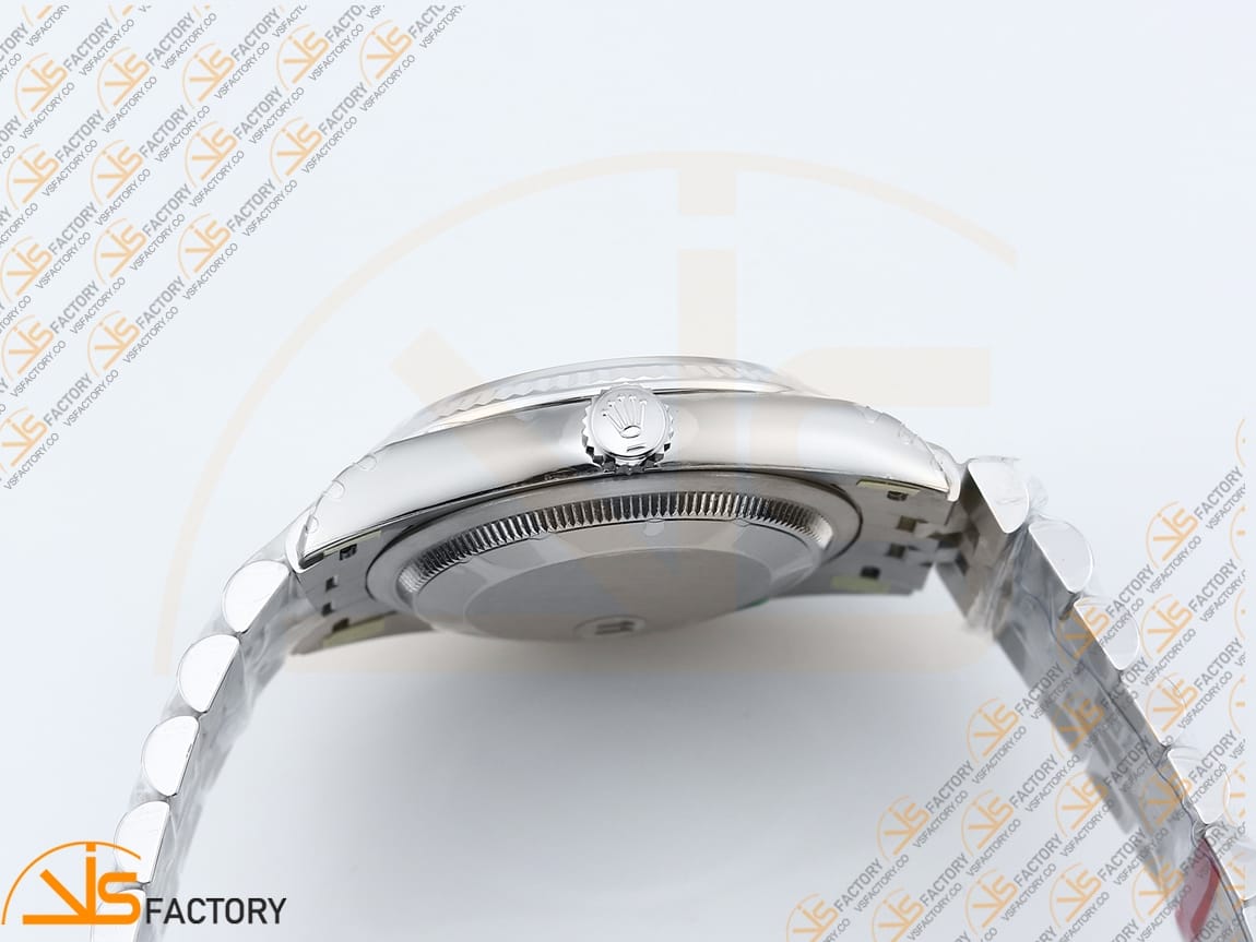 VS Factory Rolex DateJust 41 126334 Gray Dial 904L Steel VS3235 Movement - 图片 8