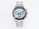 VS Factory Rolex Daytona 116506 Ice Blue Dial Brown Ceramic 904L Steel DD4130 Movement