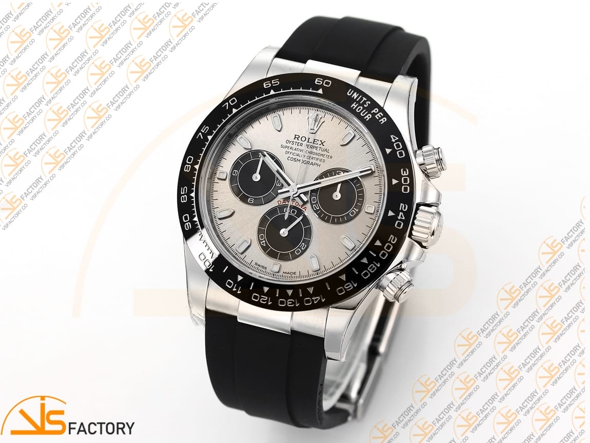 VS Factory Rolex Daytona 116519 Gray Dial 904L Steel DD4130 Movement - 图片 4