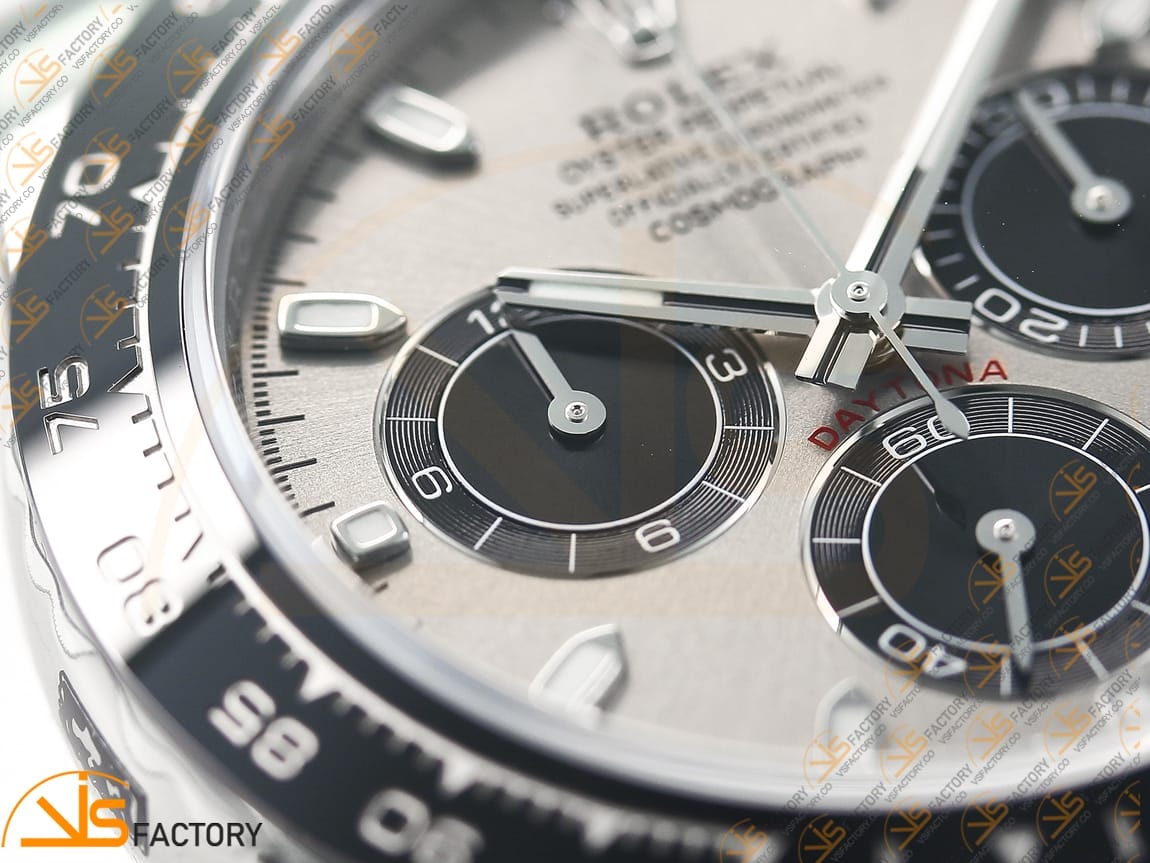 VS Factory Rolex Daytona 116519 Gray Dial 904L Steel DD4130 Movement - 图片 7