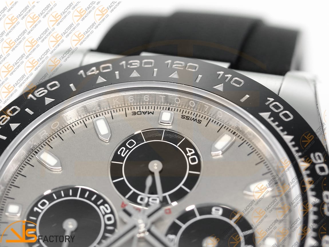 VS Factory Rolex Daytona 116519 Gray Dial 904L Steel DD4130 Movement - 图片 9