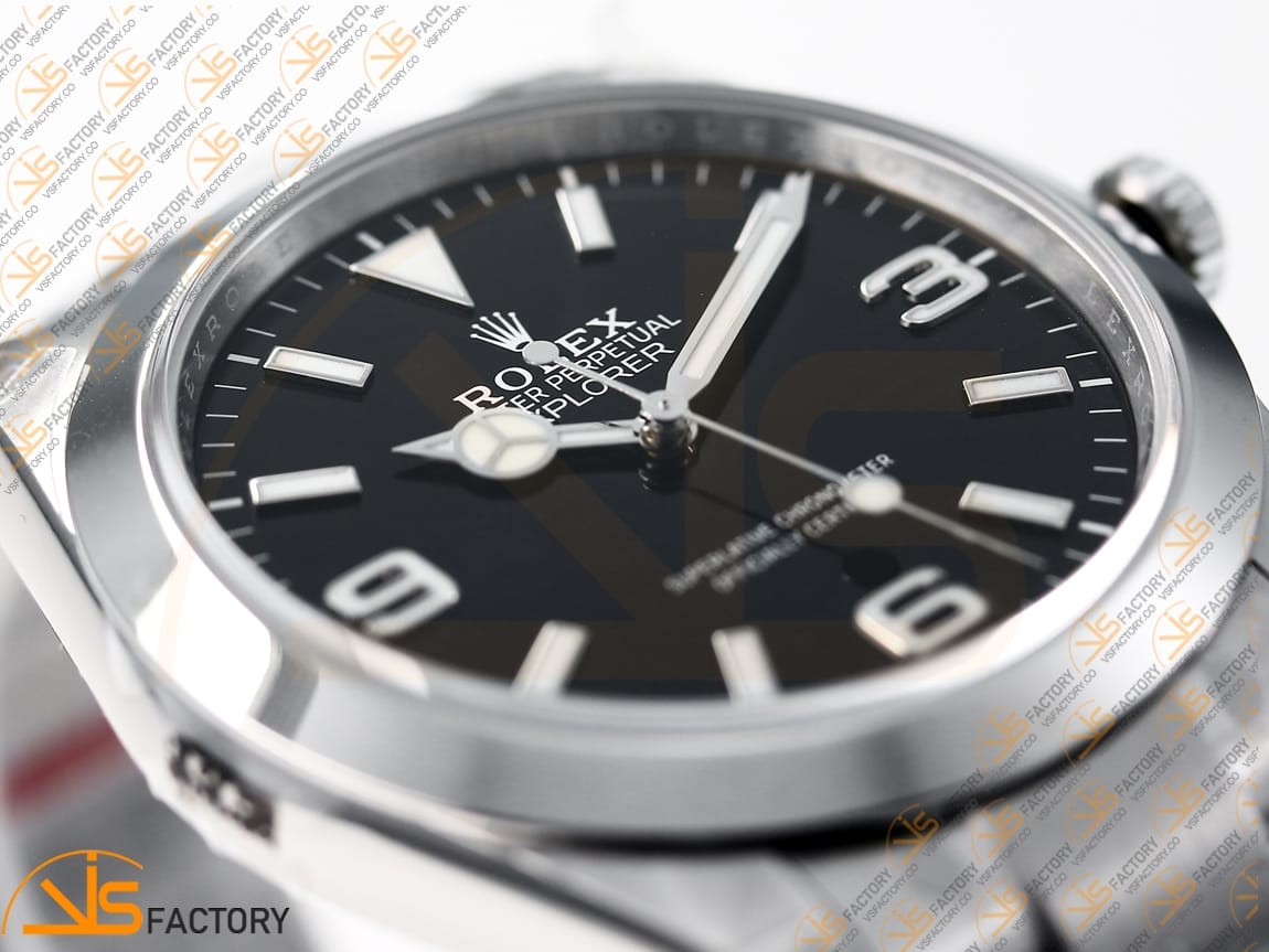 VS Factory Rolex Explorer 40 224270 Black Dial 904L Steel VS3230 Movement - 图片 6
