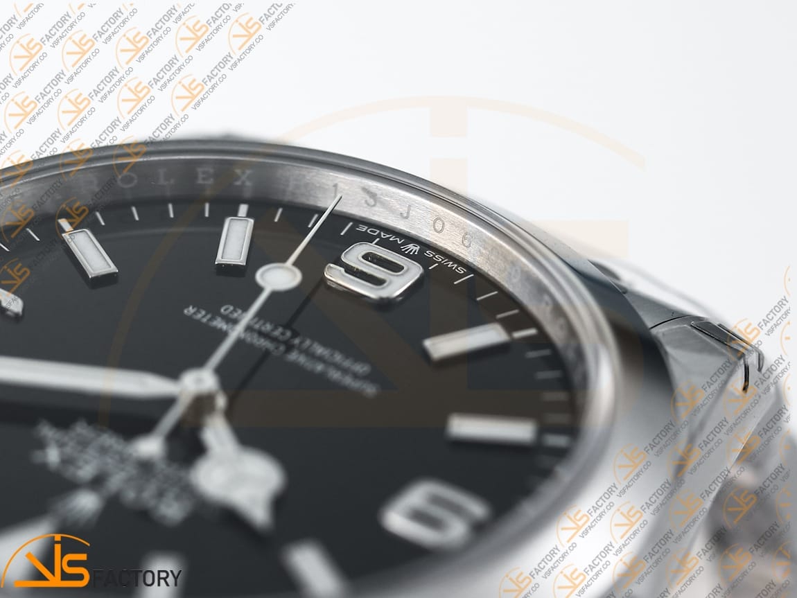 VS Factory Rolex Explorer 40 224270 Black Dial 904L Steel VS3230 Movement - 图片 7