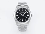 VS Factory Rolex Oyster Perpetual 124300 Black Dial 904L Steel VS3235 Movement