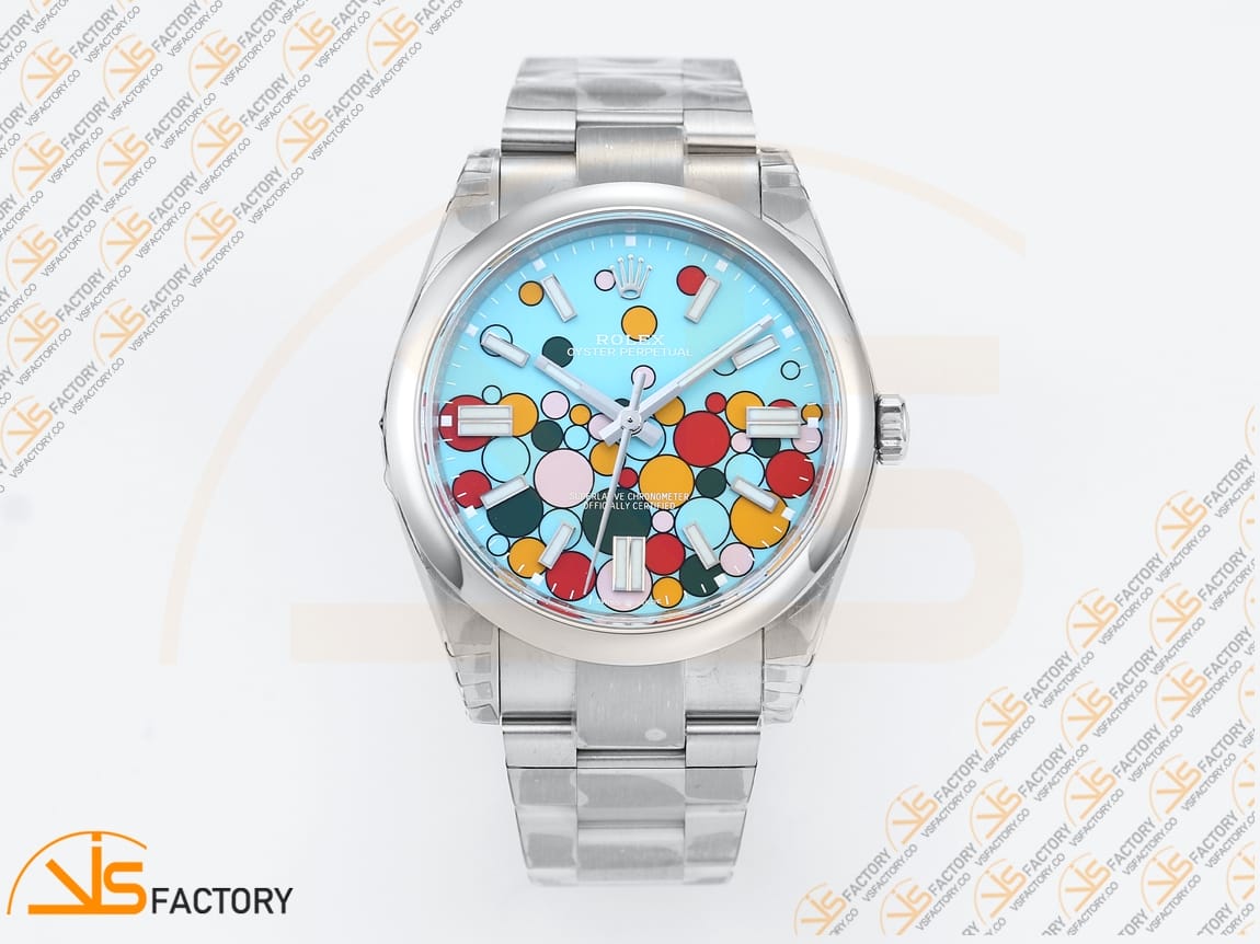 VS Factory Rolex Oyster Perpetual 124300 Celebration Dial 904L Steel VS3235 Movement - 图片 3
