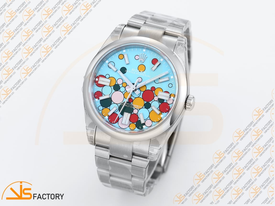 VS Factory Rolex Oyster Perpetual 124300 Celebration Dial 904L Steel VS3235 Movement - 图片 4