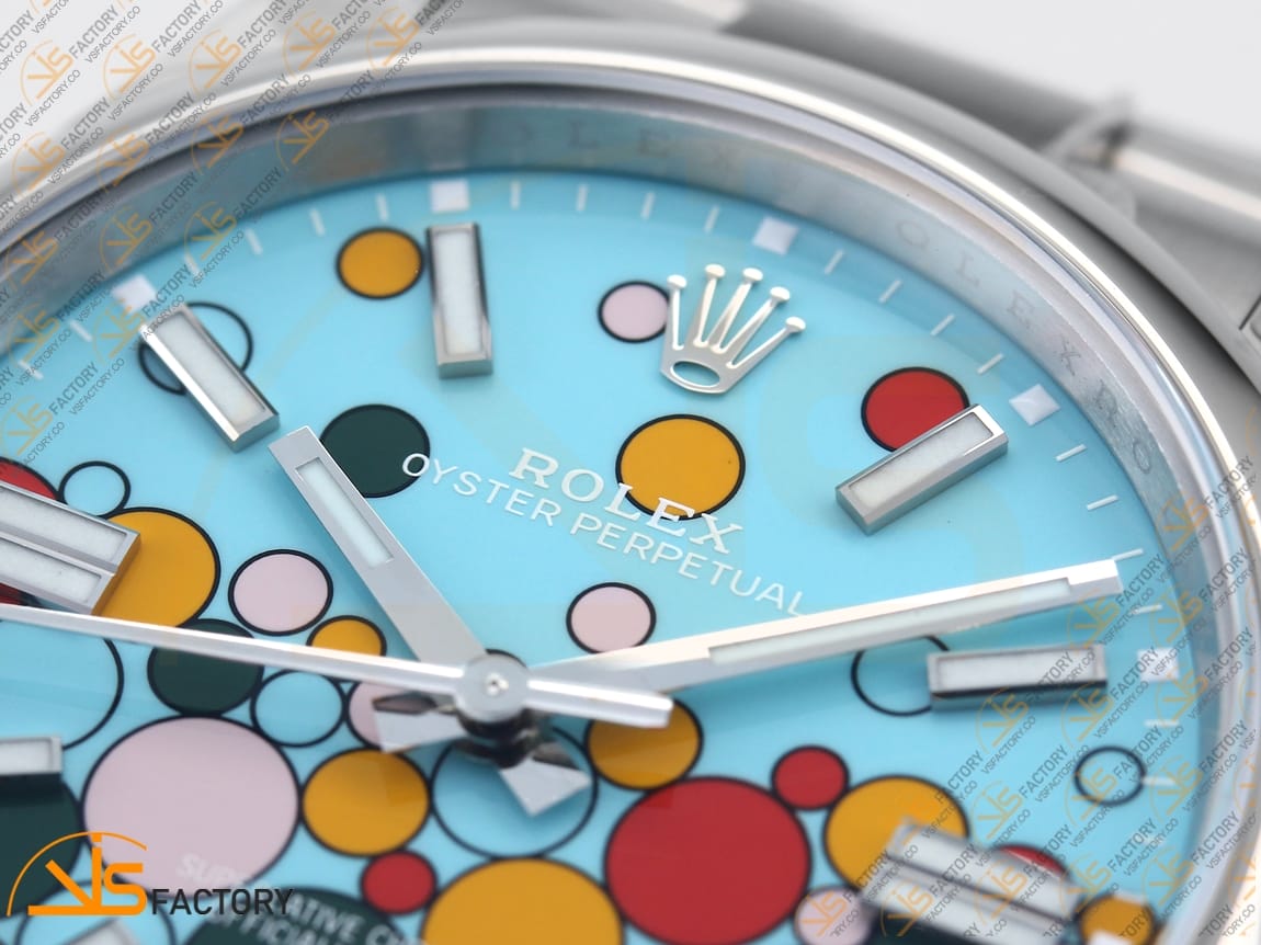 VS Factory Rolex Oyster Perpetual 124300 Celebration Dial 904L Steel VS3235 Movement - 图片 8