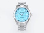 VS Factory Rolex Oyster Perpetual 124300 Tiffany Blue Dial 904L Steel VS3235 Movement