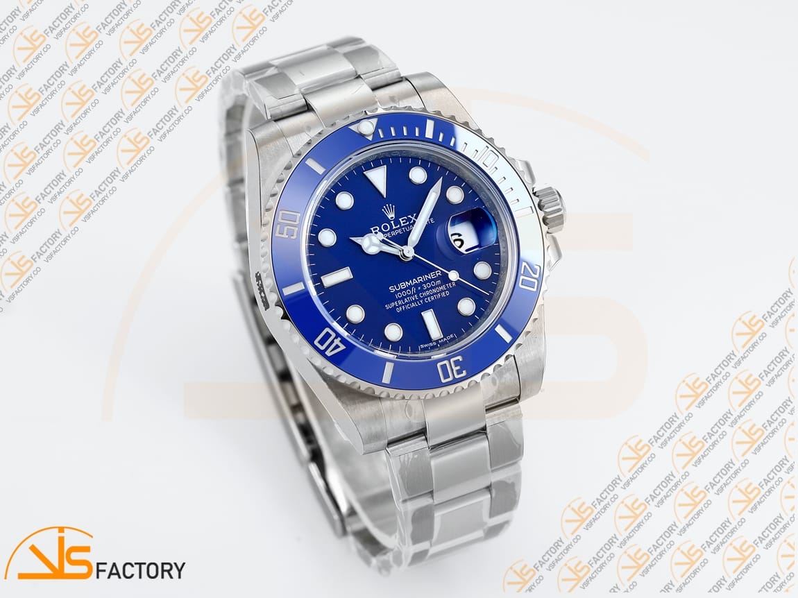VS Factory Rolex Submariner 116619LB Blue Ceramic 904L Steel VS3135 Movement - 图片 4
