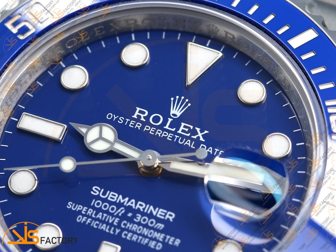 VS Factory Rolex Submariner 116619LB Blue Ceramic 904L Steel VS3135 Movement - 图片 6