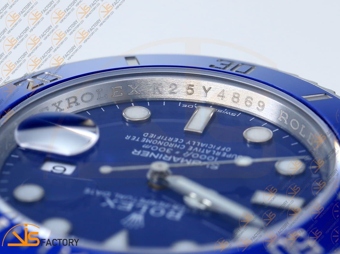 VS Factory Rolex Submariner 116619LB Blue Ceramic 904L Steel VS3135 Movement - 图片 9