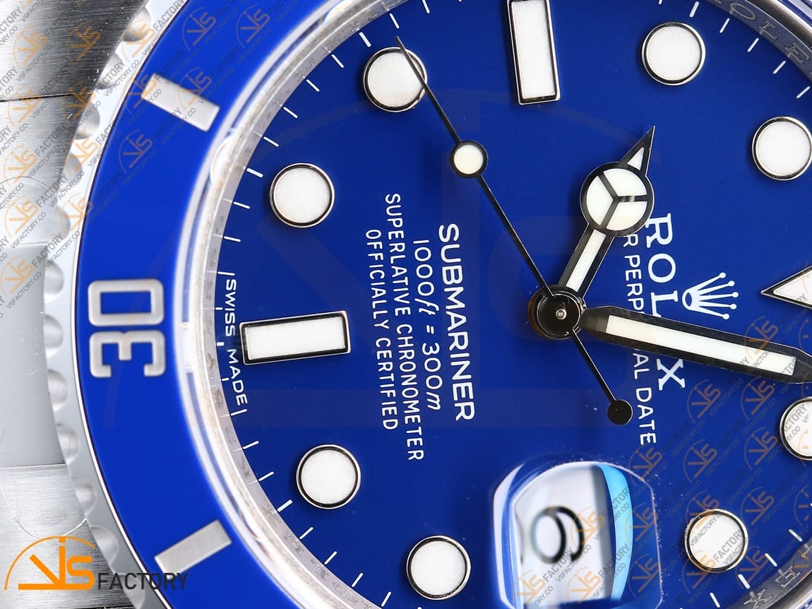 VS Factory Rolex Submariner 116619LB Blue Ceramic 904L Steel VS3135 Movement - 图片 10