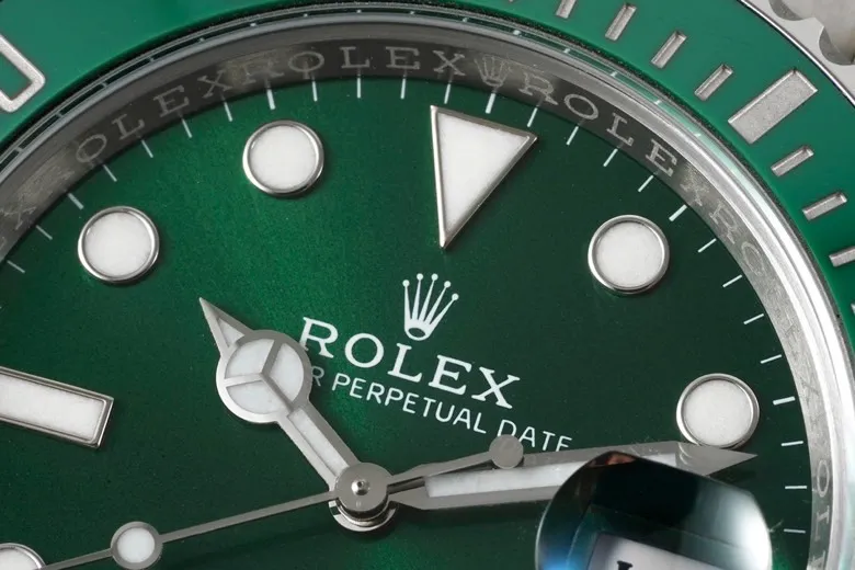 VS Factory Rolex Submariner 40mm Date Hulk Green Ceramic Bezel Stainless Steel Oyster Bracelet Watch - 图片 4