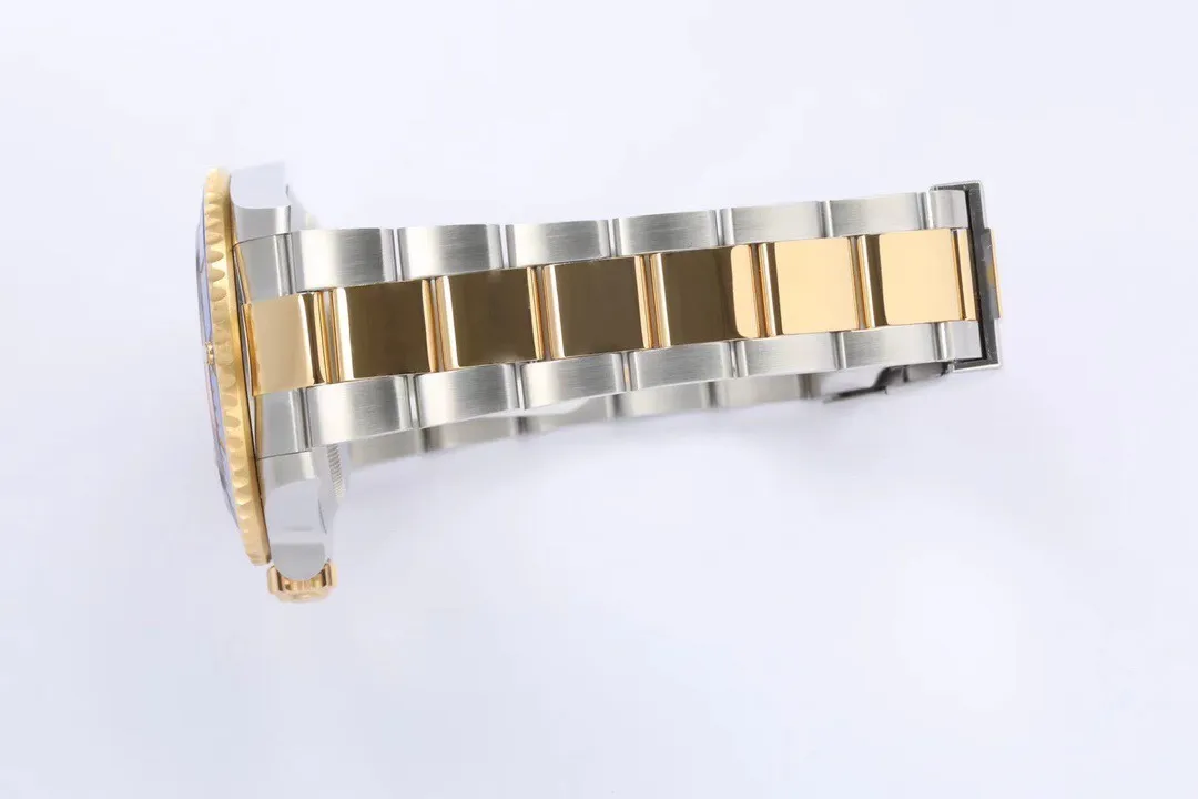 VS Factory Rolex Submariner 40mm Date Two-Tone Steel and Yellow Gold Blue Dial and Bezel Watch - 图片 5