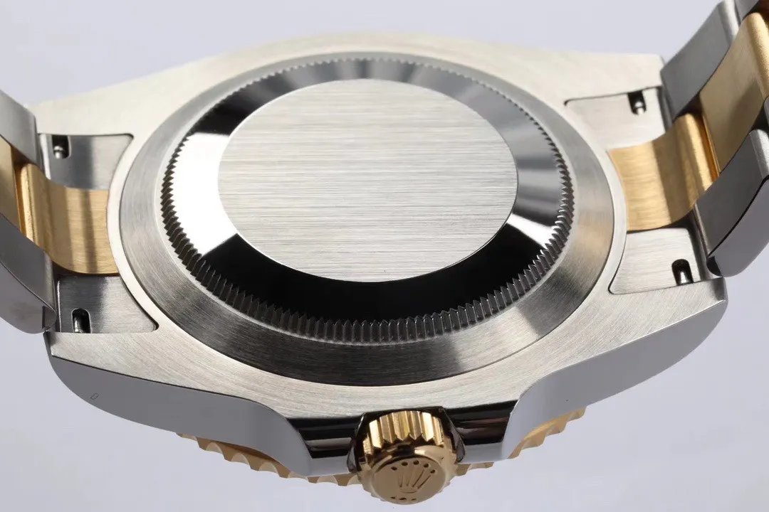 VS Factory Rolex Submariner 40mm Date Two-Tone Steel and Yellow Gold Blue Dial and Bezel Watch - 图片 6