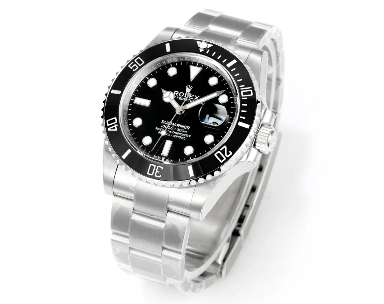 VS Factory Rolex Submariner 41mm Black Dial Stainless Steel Automatic Men’s Dive Watch - 图片 2