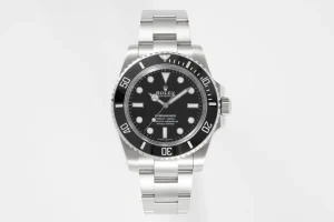 VS Factory Rolex Submariner 41mm No Date Black Dial Stainless Steel Automatic Dive Watch 114060