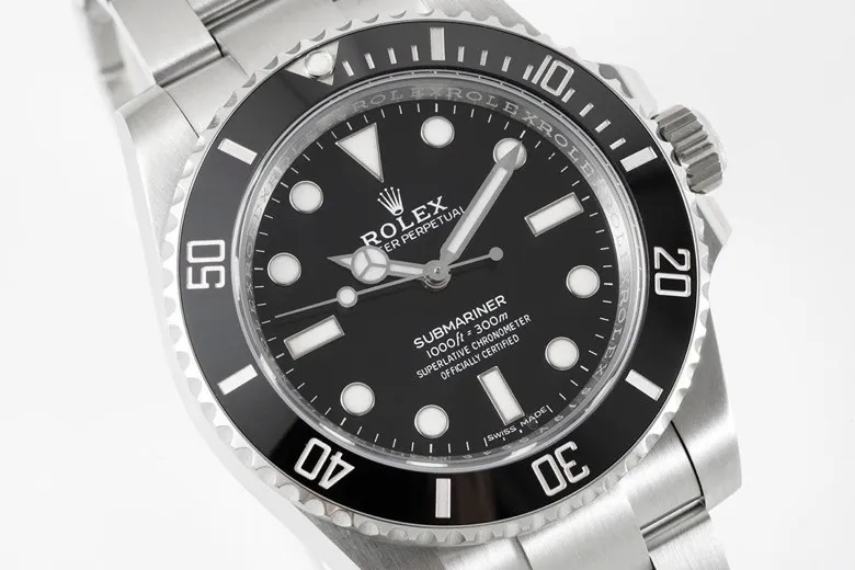 VS Factory Rolex Submariner 41mm No Date Black Dial Stainless Steel Automatic Dive Watch 114060 - 图片 3