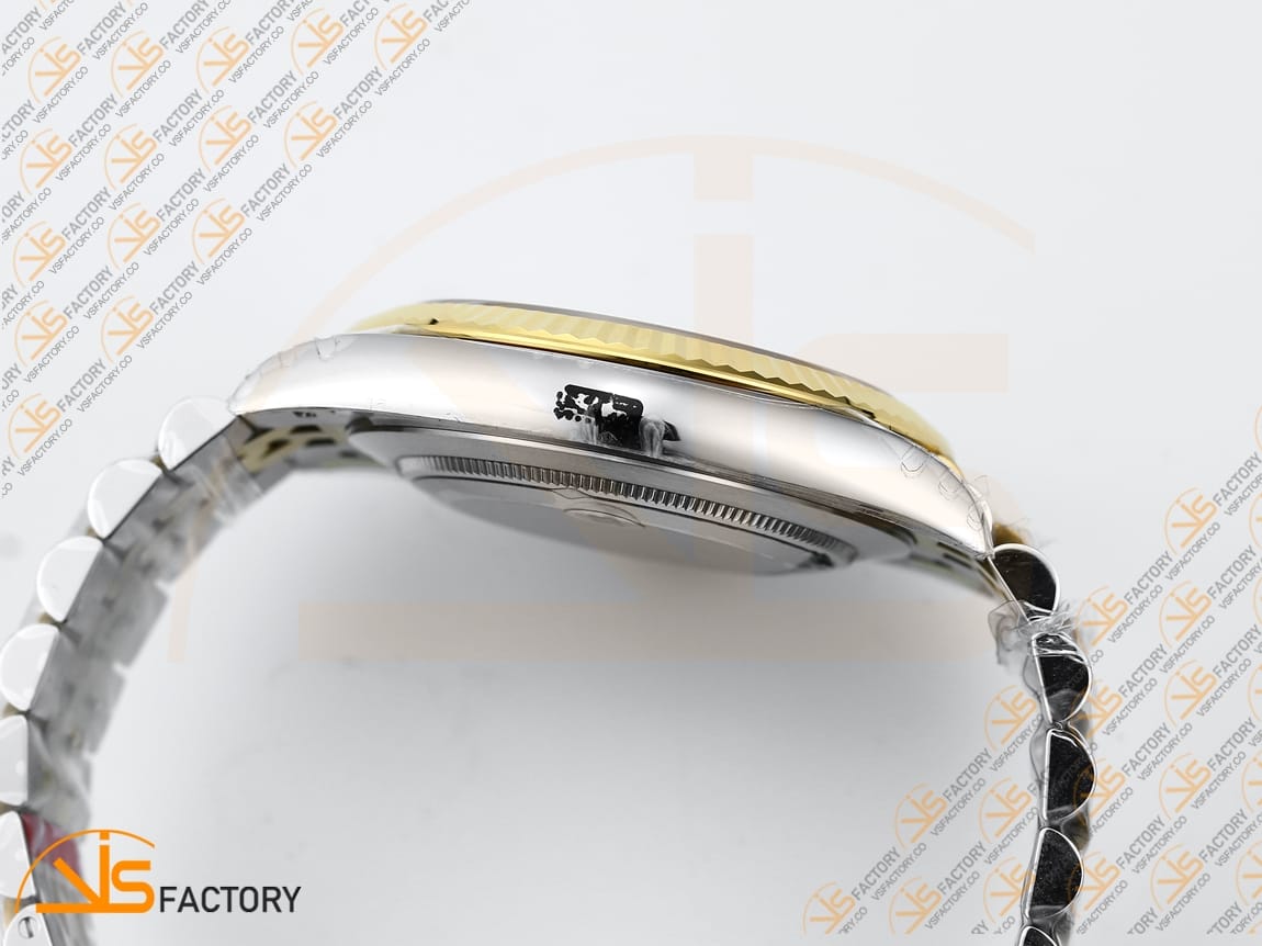 VS Factory (VSF) Rolex DateJust 41 Gray Dial 904L Steel Yellow Gold VS3235 Movement - 图片 12