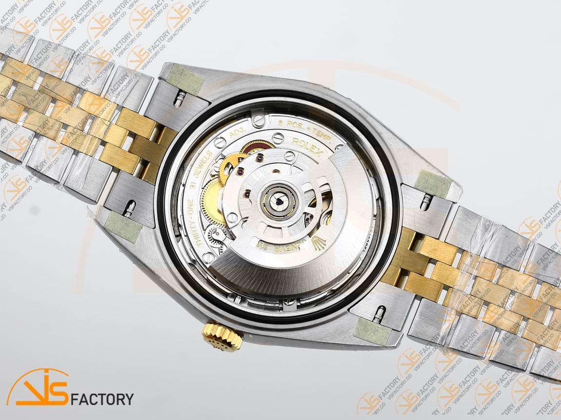 VS Factory (VSF) Rolex DateJust 41 Gray Dial 904L Steel Yellow Gold VS3235 Movement - 图片 16