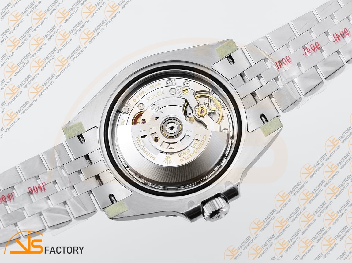 VS Factory (VSF) Rolex GMT-Master II 126710BLNR Black Blue Bezel 904L Steel DD3285 Movement - 图片 18