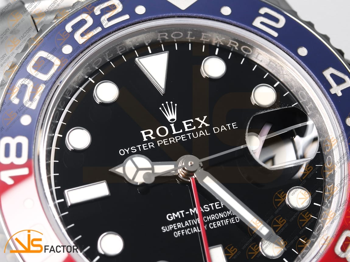 VS Factory (VSF) Rolex GMT-Master II 126710BLRO Pepsi Dial 904L Steel DD3285 Movement - 图片 10