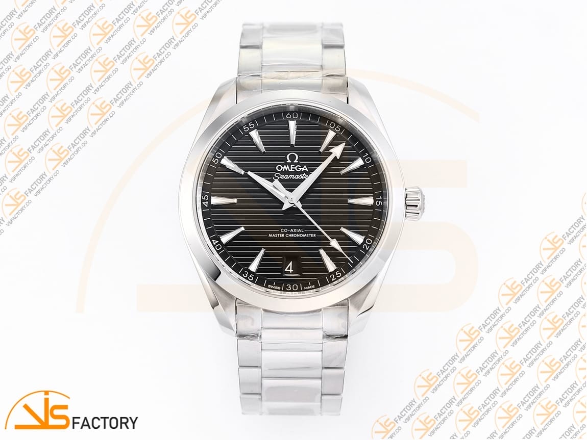 VSFactory (VSF) Omega Aqua Terra 150M Black Dial Steel A8900 Movement - 图片 3